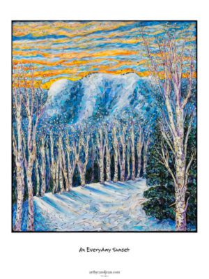 An Everyday Sunset Fine Art Print