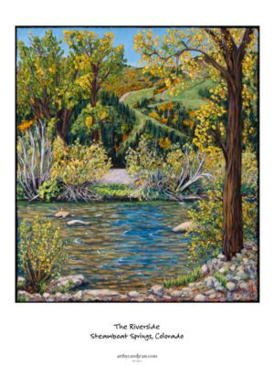 along the Yampa river print