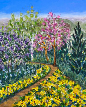 Beautiful spring blooms in the Colorado Rocky Mountain